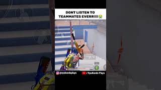 Dont Listen To Your Teammates Ever😭shorts ryukendoplays [upl. by Ardnaid]