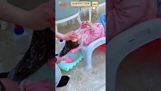 How to Make Hair Washing Easier for Your Baby Try the Multifunctional Baby Hair Washing Chair baby [upl. by Christiana969]