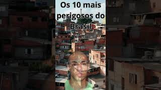 Os 10 mais perigosos do Brasil trafico traficodedrogas comandovermelho pcc chefedotráfico [upl. by Lower]