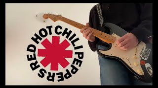 Mellowship slinky in B Major red hot chili peppers guitar cover [upl. by Waters]