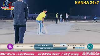 Bhusawal kings maharashtra 🆚 seda lala eleven 2nd round knockout match of the Kotadi premier league [upl. by Doowle391]