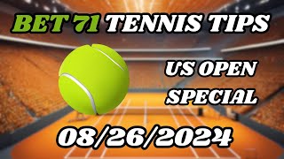 Tennis Picks and Predictions 82624 [upl. by Danita582]