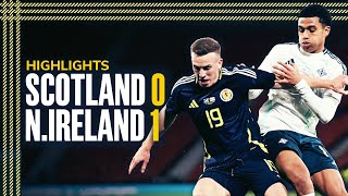 Scotland 01 Northern Ireland  International Friendly Highlights  Scotland National Team [upl. by Bathulda]