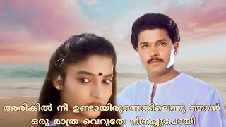 Arikil Nee Undayirunnenkil Neeyethra Dhanya G Devarajan High Quality Song [upl. by Amsden]