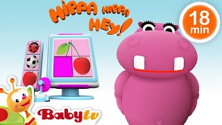 Hippa Hippa Hey 😍 🧩 Rätsel Spiele und Abenteuer  Cartoons  Spielplatz der Spielzeuge BabyTVDE [upl. by Moselle828]