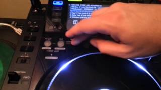 PIONEER CDJ 2000 HID CONTROLLING SERATO SCRATCH [upl. by Esinyl]