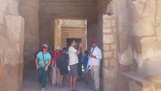 Temple of King Ramses III in the Temple Complex of Amun Karnak Luxor Egypt [upl. by Faucher]