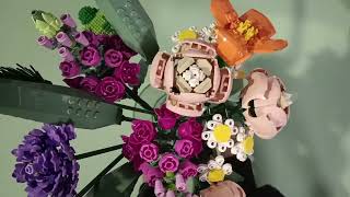 💐 LEGO  Flower Bouquet ⌜Snoww⌟ [upl. by Hepsoj]