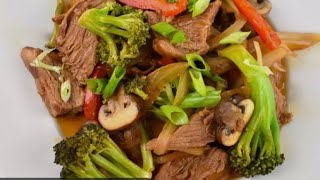 Beef stirfry with vegetables [upl. by Nuahs545]