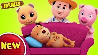 Doggie Doggie Yes Papa  Nursery Rhymes  Baby Songs by Farmees [upl. by Brinna799]