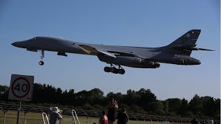 B1 BOMBERS FAIRFORD LAST MOVEMENTS FOR 2023  4K [upl. by Jordison]