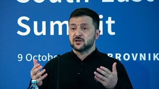 Presidente Zelenskyy A guerra da Rússia na Ucrânia deve terminar o mais tardar em 2025 [upl. by Esekram560]