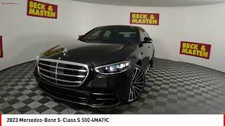 2023 MercedesBenz SClass Houston TX PA194409 [upl. by Camella]