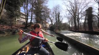 KanuTrip im Englischen Garten München  Canoe Tour through the English Garden in Munich Germany [upl. by Oni985]