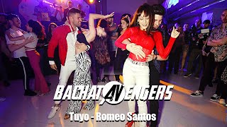 TUYO  ROMEO SANTOS  MARCO Y SARA FT LUIS Y ANDREA BACHATA SOCIAL DANCE  BAILANDO EN WORLD STARS [upl. by Alyac632]