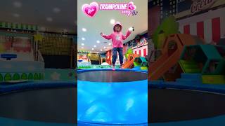 TRAMPOLINE SONG 🎶 INDOOR PLAYGROUND  KIDS SONG  NURSERY RHYMES  shorts viral fun foryou cute [upl. by Nolrev]