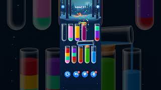 Water sort level 31 Solution gaming watersort watersortpuzzle gameshorts shorts bigfishgames [upl. by Yngiram]