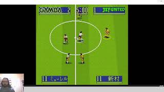 J League Soccer Prime Goal Super Famicom Parte 1 [upl. by Ahsaetal113]