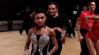 Nino Langella  Kristina Moshenskaya Brno Open 2013 WDSF WO latin final  jive [upl. by Tigdirb]