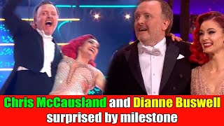 Chris McCausland and Dianne Buswell were surprised with a special announcement on Blackpools famous [upl. by Lemon181]