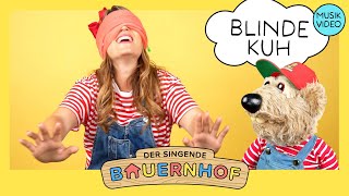 «Das Blinde Kuh Spiel» 🐮 Kinderlieder vom singenden Bauernhof  Offizielles Musikvideo [upl. by Wetzell]