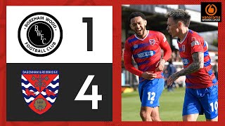 HIGHLIGHTS  Boreham Wood 14 Daggers  Vanarama National League [upl. by Leinahtam]