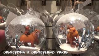 Disneyland Paris Baumschmuck Weihnachten Merchandise 2016 Emporium Shop DisneyOpa [upl. by Wrennie]