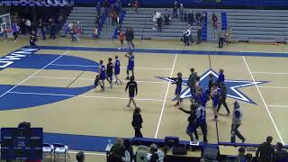 College View vs Cornerstone ChristianBoys Frontier Conference Tournament [upl. by Ynnig]