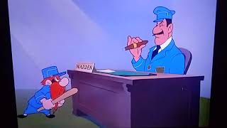 Looney Tunes Yosemite Sam Attack To Punch Prison Warden Cartoon Funny Scene 1950 [upl. by Buderus924]