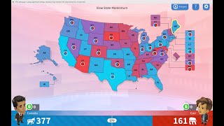 ELECTION LANDSLIDE Win The White House iCivics [upl. by Syned505]