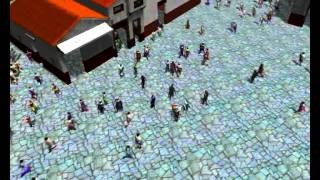 Populating Ancient Pompeii with Crowds of Virtual Humans [upl. by Drugge]