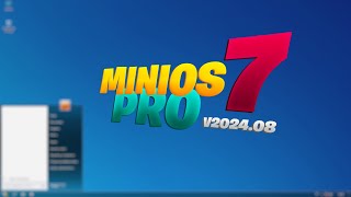 WIndows7 regresa en 2024  MiniOS7 Pro v202408 windows windows7 lite [upl. by Diane-Marie433]