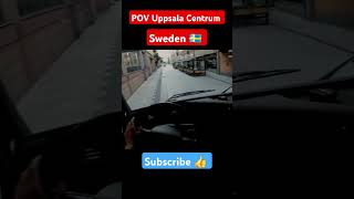 POV Uppsala Centrum Sweden 🇸🇪 automobile truckdriver trucker pov shorts sweden Uppsala ets2 [upl. by Sivla]