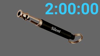 SILENT dog whistle 2 hours 20 kHz [upl. by Llemij736]