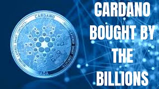 BILLIONS Incoming Into Cardano As We Speak [upl. by Ais]