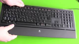 Logitech Illuminated Keyboard Unboxing [upl. by Leahcam648]