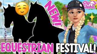 10 NEW HORSES DRESSAGE SHOWJUMPING ADDED amp MORE STAR STABLE EQUESTRIAN FESTIVAL 2024 [upl. by Eneirda646]