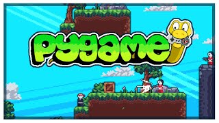 Pygame Platformer Tutorial  Full Course [upl. by Dnomaid]