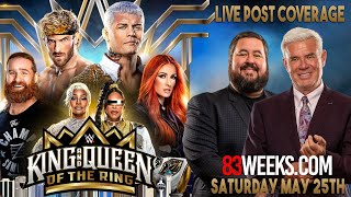 ERIC BISCHOFF LIVE REACTION  KING amp QUEEN OF THE RING [upl. by Aizek]