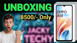 Oppo A18 unboxing [upl. by Eninnaj]