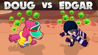 DOUG vs EDGAR  1vs1  Brawl Stars [upl. by Page523]