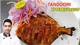 Tandoori Pomfret recipeতন্দুরি পমফ্রেট রেসিপি [upl. by Aramit991]