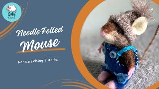 Needle Felted Little Farm Mouse [upl. by Elisha]