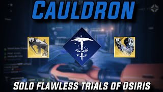 Solo Flawless Trials of Osiris Cauldron Stasis Hunter w Vigilance Wing amp Renewal Grasps Destiny 2 [upl. by Seena]