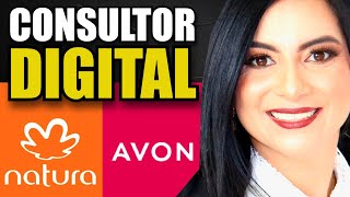 COMO SER CONSULTORA NATURA ONLINE Criando e Ativando Seu Espaço Digital NATURA E AVON [upl. by Airel]