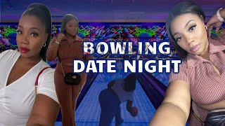 QUONA GETS SLAMMED IN BOWLING 🎳🥴 DATE NIGHT [upl. by Atauqal]