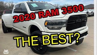 2020 RAM 3500 Laramie Black Out Edition  Review and Upgrades [upl. by Ayat]