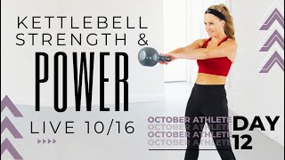 BodyFit by Amy Live 35Minute Kettlebell Strength amp Power Workout [upl. by Bolanger]