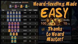 Gems of War  How to Increase Hoard to 10010 Quality for Under 300k Gold [upl. by Ursala]