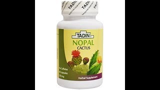 Tadin Tea Nopal Cactus 60 Capsules500 Mg [upl. by Martainn]